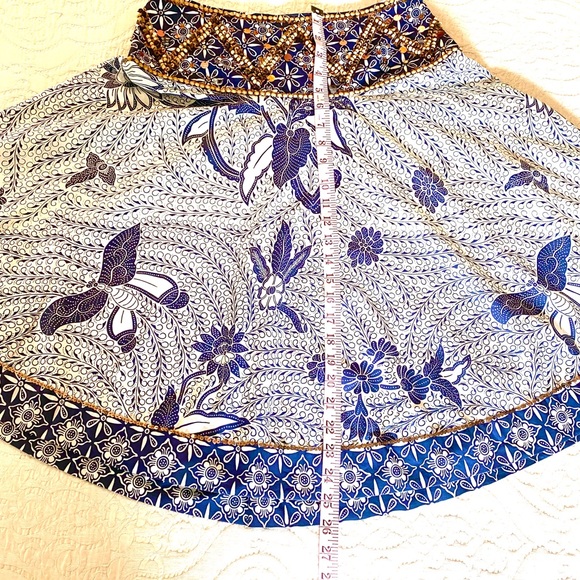 Haven Bleu Beaded Boho Gypsy Skirt - Picture 12 of 13